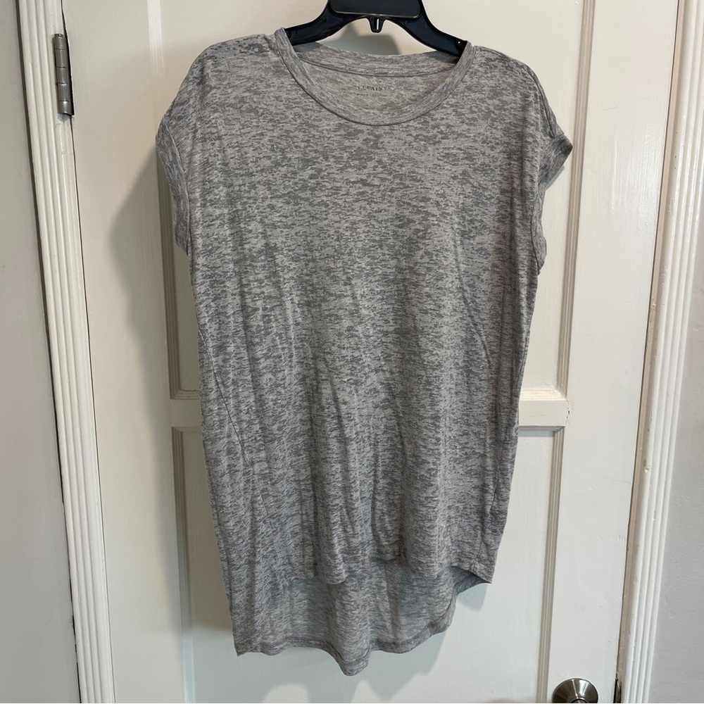 All Saints Gray Women's Top